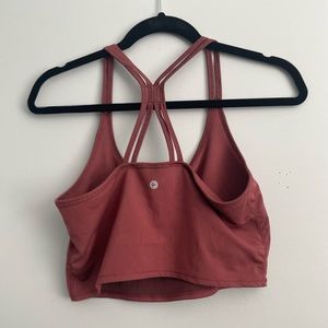 Cropped sports Bra Size Lg